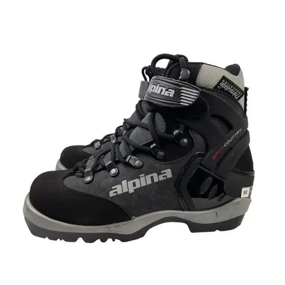 New Alpina BC 1550 Backcountry Telemark Black Gray Ski Boots Size 36 - Picture 8 of 16